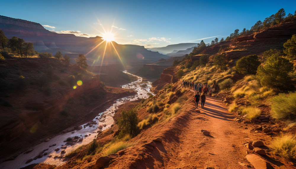 Quelle est la particularité de se rendre au Grand Canyon ?